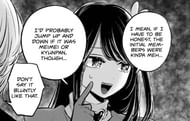 Ruby Hoshino as Ai in Oshi no Ko chapter 132 (Image via Shueisha)